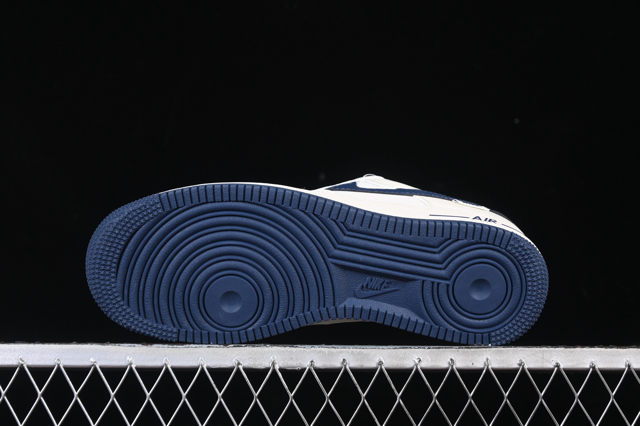 Nike Air Force 1'07 Low 树纹午夜蓝 空军一号低帮休闲板鞋 SM6668-127#