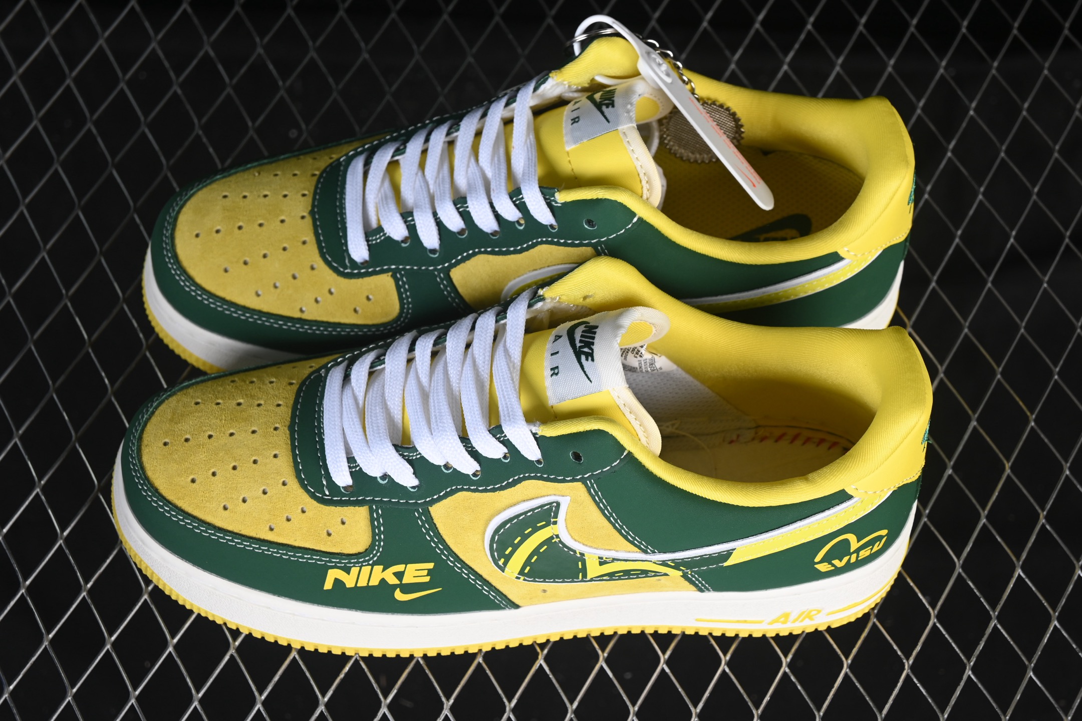 Nike Air Force 1'07 Low 草绿黄 空军一号低帮休闲板鞋 SY1388-008#原楦