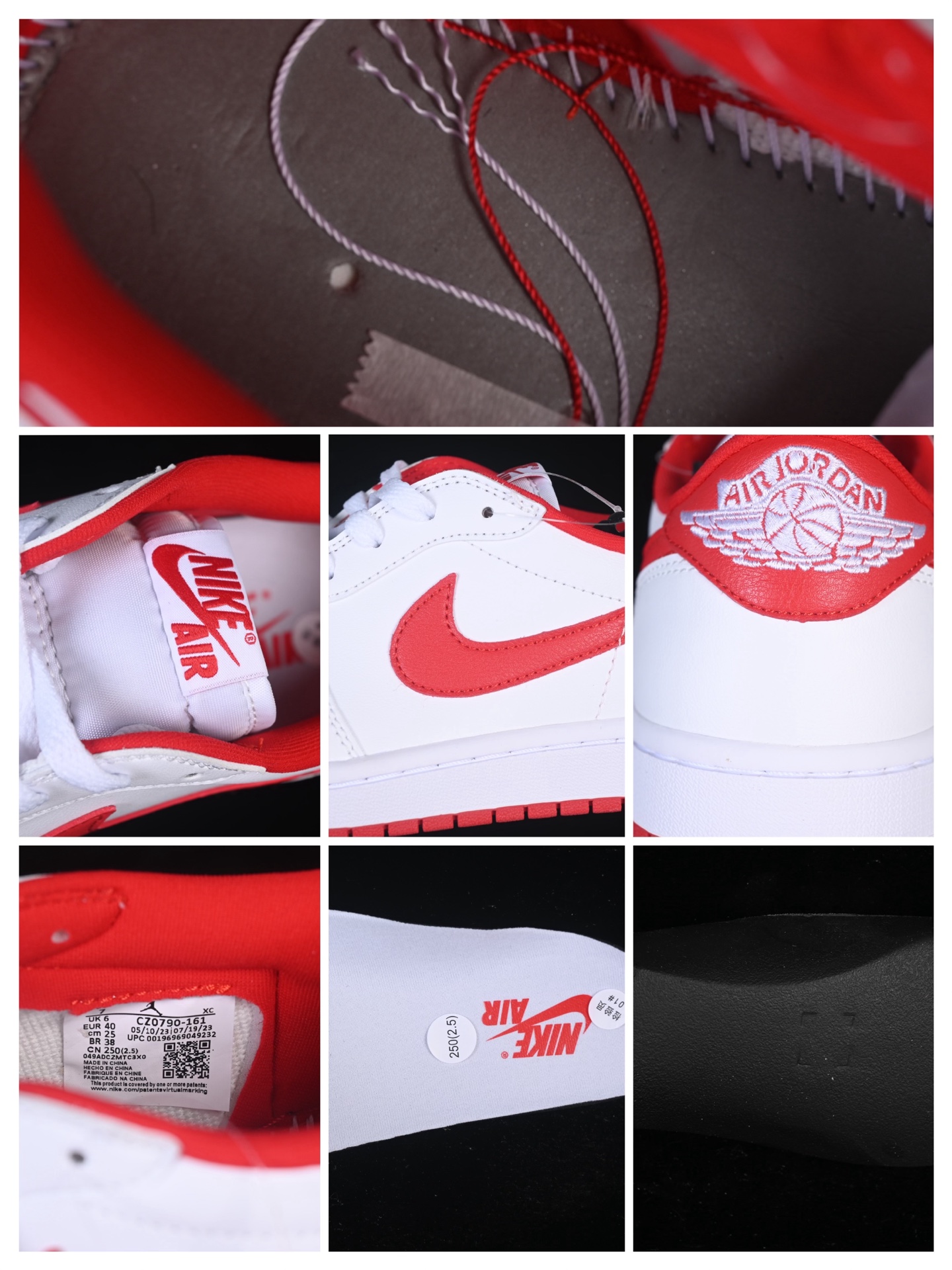 💰200公司级💰240纯原
 Air Jordan 1 Low OG "University Red" AJ1 乔1大学红 低帮文化休闲板鞋 CZ0790-161
尺码：35.5 36 36.5 37.5 38 38.5 39 40 40.5 41 42 42.5 43 44 44.5 45 46 47.5 M.D4