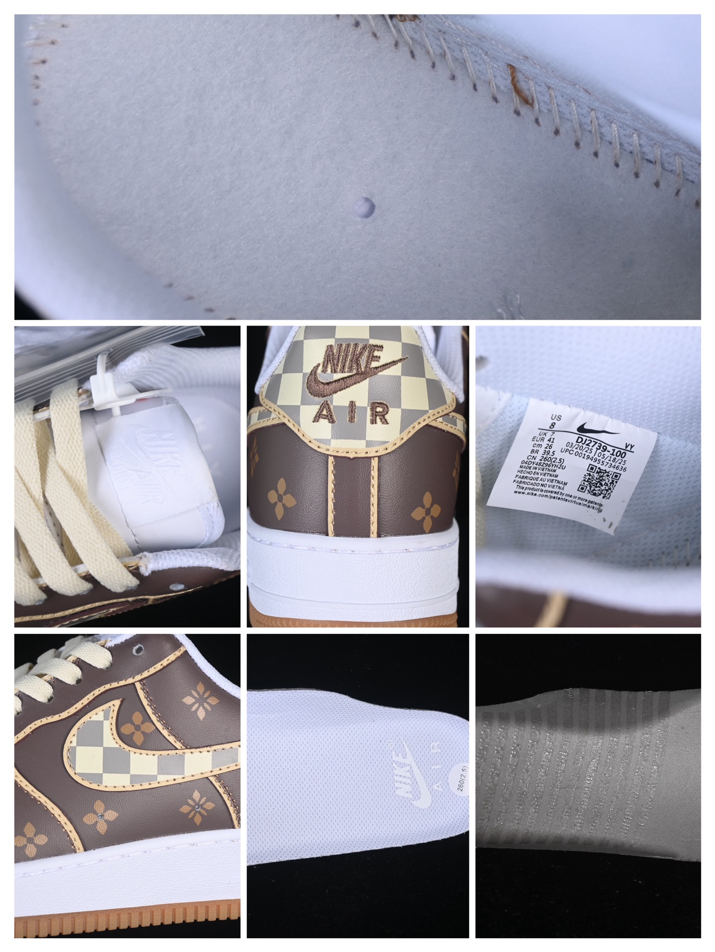 💰260纯原
Nike Air Force 1'07 Low 空军一号低帮休闲板鞋 DJ2739-100
#原楦头原纸板 内置全掌气垫 原厂鞋底 
尺码：36 36.5 37.5 38 38.5 39 40 40.5 41 42 42.5 43 44 44.5 45 K.D4