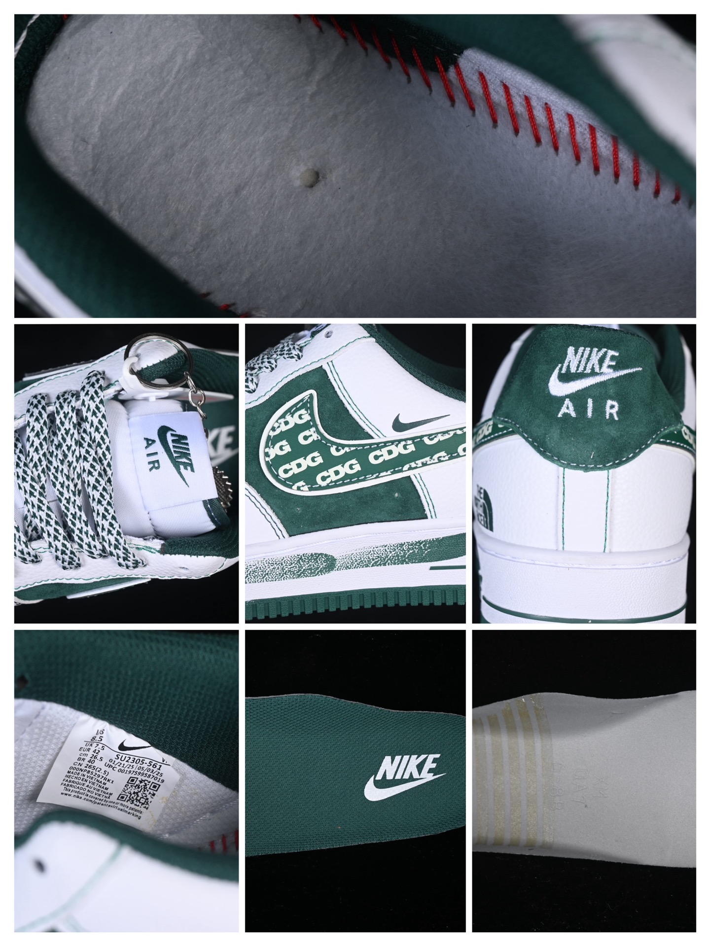 💰260公司级💰360纯原
 Nike Air Force 1'07 Low 北面联名 绿猪八翻毛 空军一号低帮休闲板鞋 SU2305-561
#原楦头原纸板 原装鞋盒 定制五金配件 内置全掌气垫 原厂鞋底 
尺码：36 36.5 37.5 38 38.5 39 40 40.5 41 42 42.5 43 44 44.5 45 9.D4