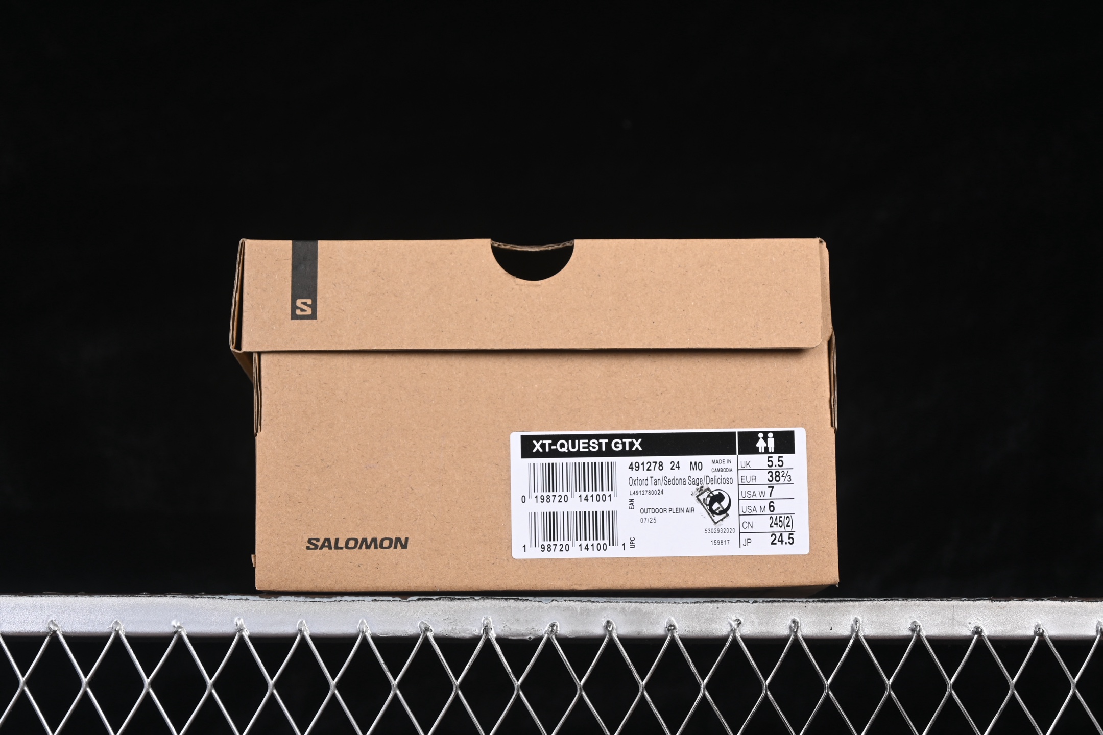 Salomon XT-Quest GTX 萨洛蒙 探索者系列户外越野跑鞋 -24#鞋面采用SENSIFI