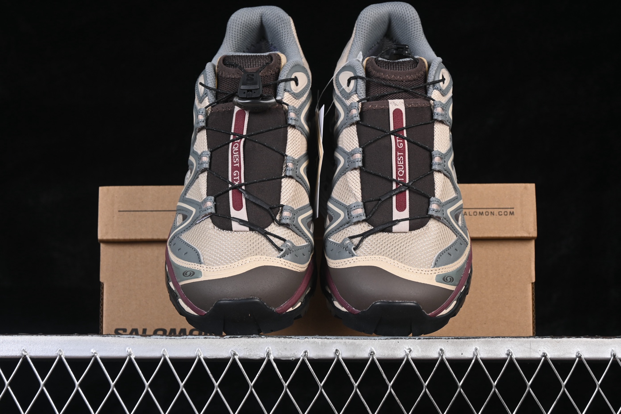 Salomon XT-Quest GTX 萨洛蒙 探索者系列户外越野跑鞋 -24#鞋面采用SENSIFI