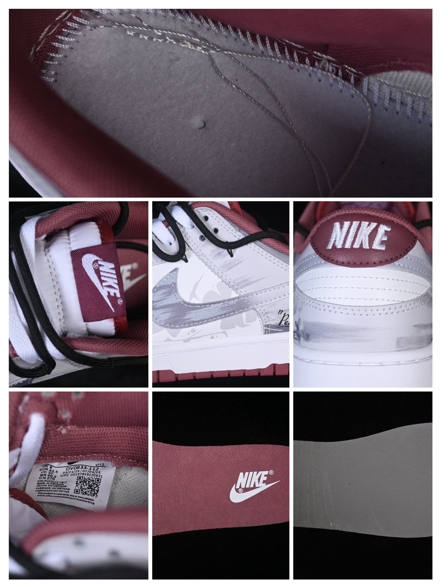 💰280公司级💰360纯原
 Nike SB Dunk Low 绑带 周年高端定制 低帮休闲板鞋 DV0833-112
#定制鞋盒 大厂纯原品质出货 超高清洁度 皮料切割干净无任何毛边 细节完美 
尺码：40 40.5 41 42 42.5 43 44 44.5 45 46 9.E5