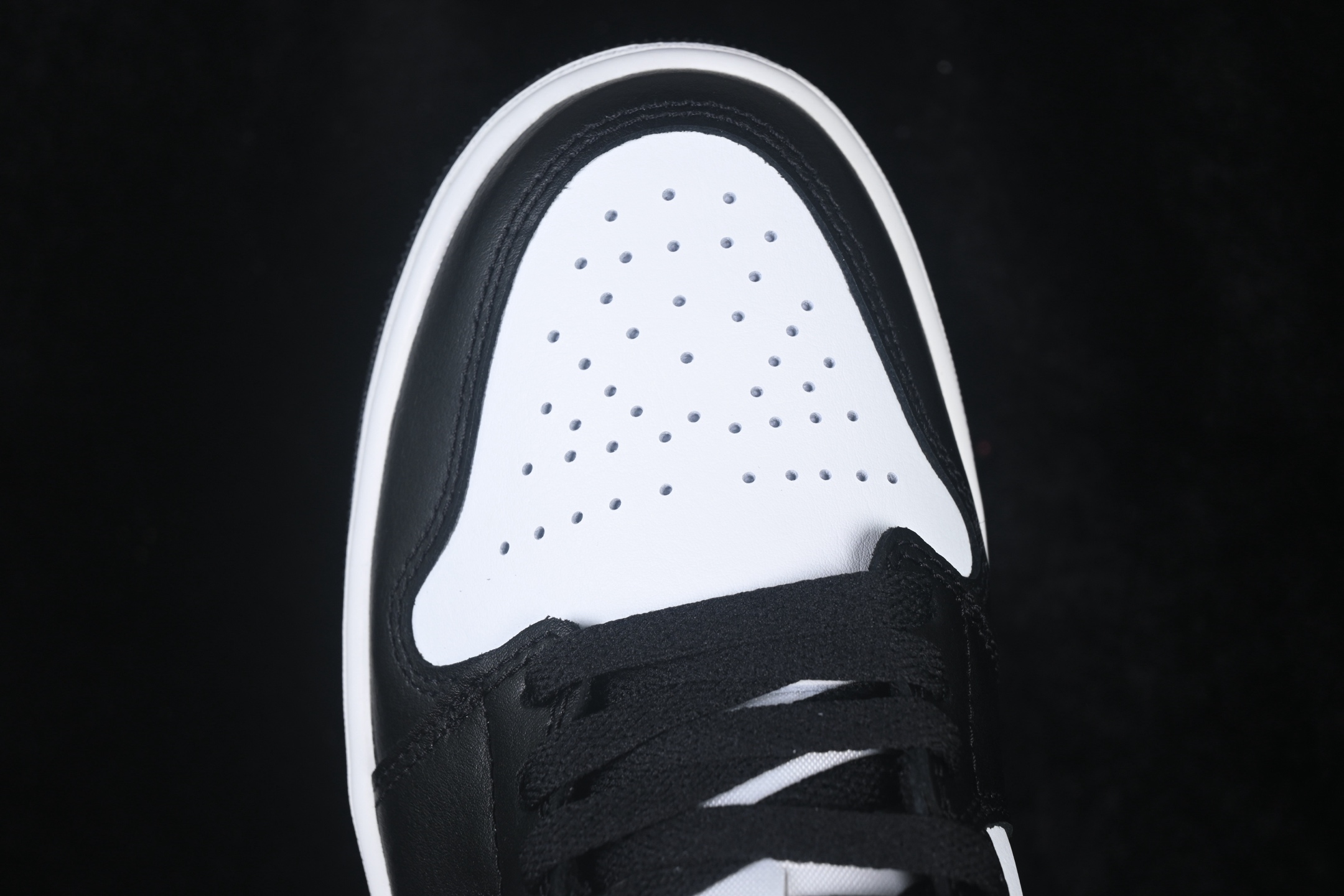 G版纯原 Air Jordan 1 Low AJ1 乔1黑白绿 低帮复古文化篮球鞋 -047 #市售最高品质 原鞋开发 
