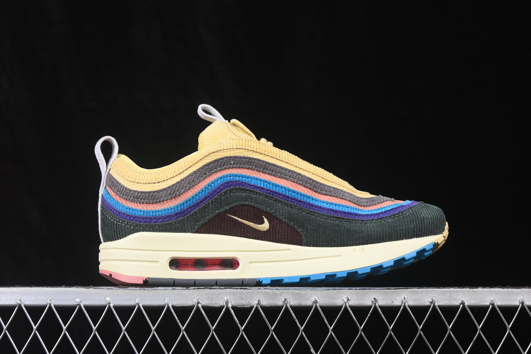 Air Max 97/1 Sean Wotherspoon 灯芯绒帽混合 AJ4219-400 尺码:36 36.5 3 Air Max 97/1 Sean Wotherspoon 灯芯绒帽混合 AJ4219-400 尺码:36 36.5 3