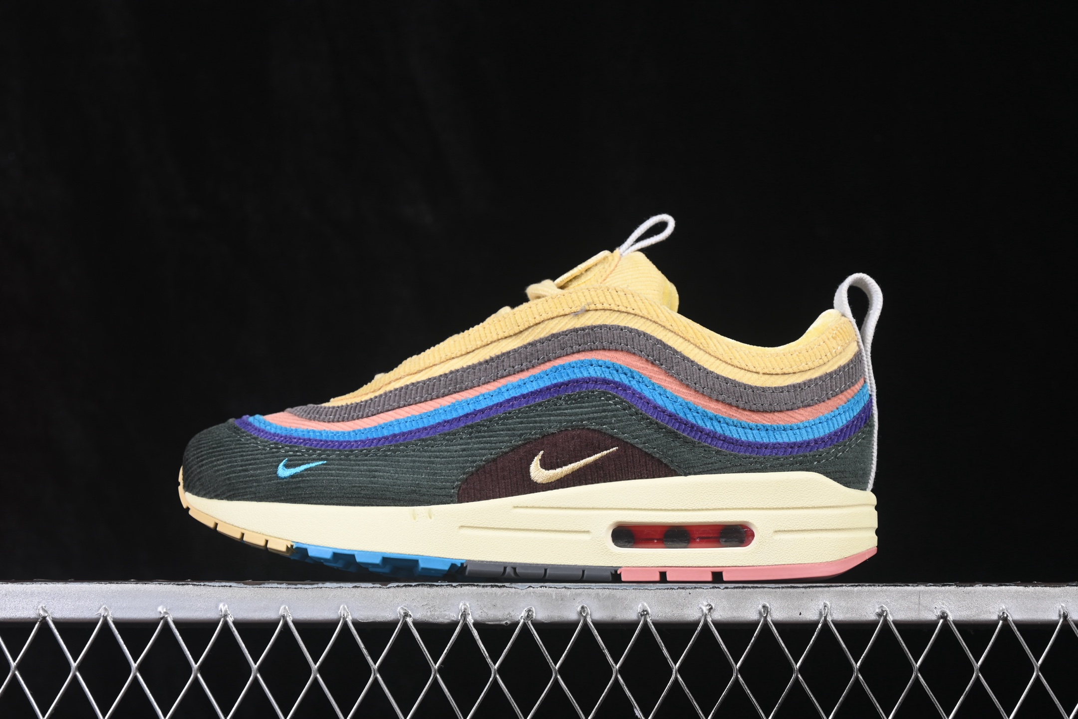 Air Max 97/1 Sean Wotherspoon 灯芯绒帽混合 AJ4219-400 尺码:36 36.5 3 Air Max 97/1 Sean Wotherspoon 灯芯绒帽混合 AJ4219-400 尺码:36 36.5 3
