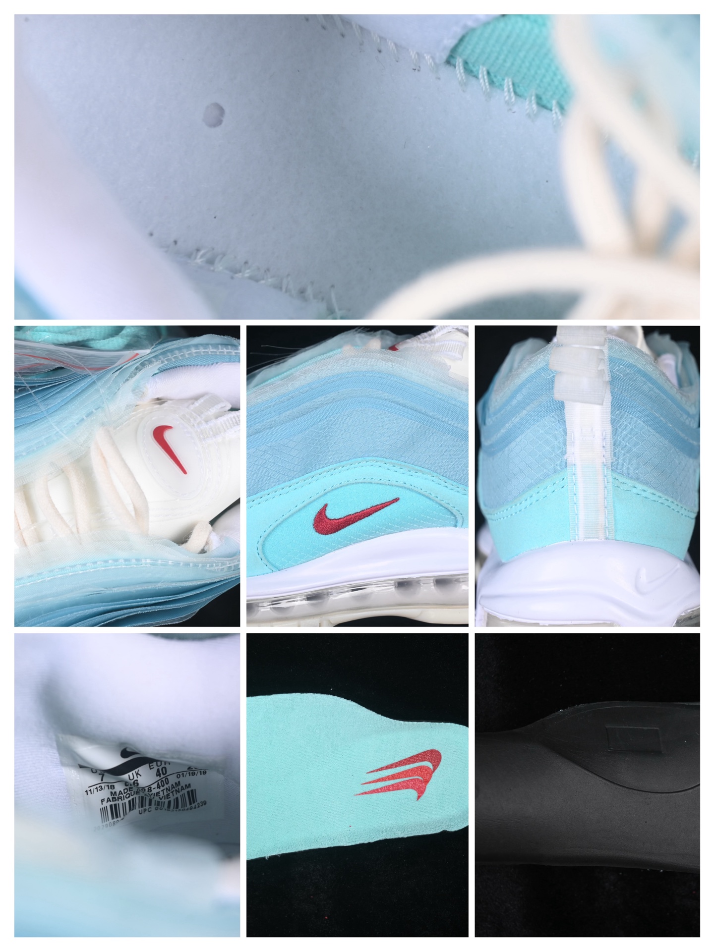 Nike Air Max 97 SH Kaleidoscope 万花筒 上海城市限定 CI1508-400 #15层原装 Nike Air Max 97 SH Kaleidoscope 万花筒 上海城市限定 CI1508-400 #15层原装