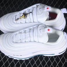Mschf x Inri Air Max 97 "Jesus Shoes" 圣水白冰蓝 3M子弹跑步鞋 #回弹PU模气 Mschf x Inri Air Max 97 "Jesus Shoes" 圣水白冰蓝 3M子弹跑步鞋 #回弹PU模气