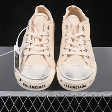 OK版 Balenciaga Paris Low 巴黎世家磨损做旧低帮系带时尚板鞋 W3RR59010 尺码:35 36 OK版 Balenciaga Paris Low 巴黎世家磨损做旧低帮系带时尚板鞋 W3RR59010 尺码:35 36