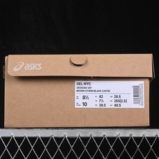 C版纯原 Asics Gel-NYC 亚瑟士运动休闲透气专业跑鞋 1203A383-201 #鞋面采用反绒皮与网布拼接 C版纯原 Asics Gel-NYC 亚瑟士运动休闲透气专业跑鞋 1203A383-201 #鞋面采用反绒皮与网布拼接