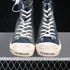 OK版 Balenciaga Paris Low 巴黎世家磨损做旧高帮系带时尚板鞋 W3RCL4090 尺码:35 36 OK版 Balenciaga Paris Low 巴黎世家磨损做旧高帮系带时尚板鞋 W3RCL4090 尺码:35 36