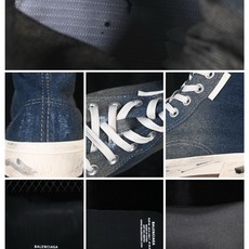OK版 Balenciaga Paris Low 巴黎世家磨损做旧高帮系带时尚板鞋 W3RCL4090 尺码:35 36 OK版 Balenciaga Paris Low 巴黎世家磨损做旧高帮系带时尚板鞋 W3RCL4090 尺码:35 36