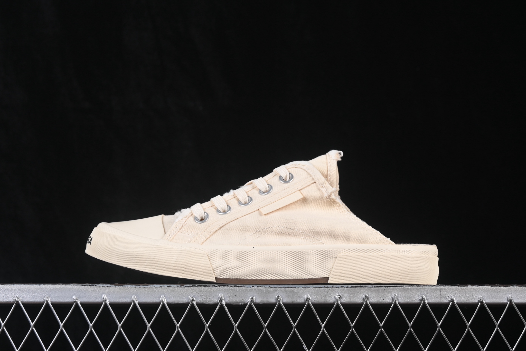 OK版 Balenciaga Paris Low 巴黎世家磨损做旧低帮系带时尚半拖 W3RC49092 尺码：35 36