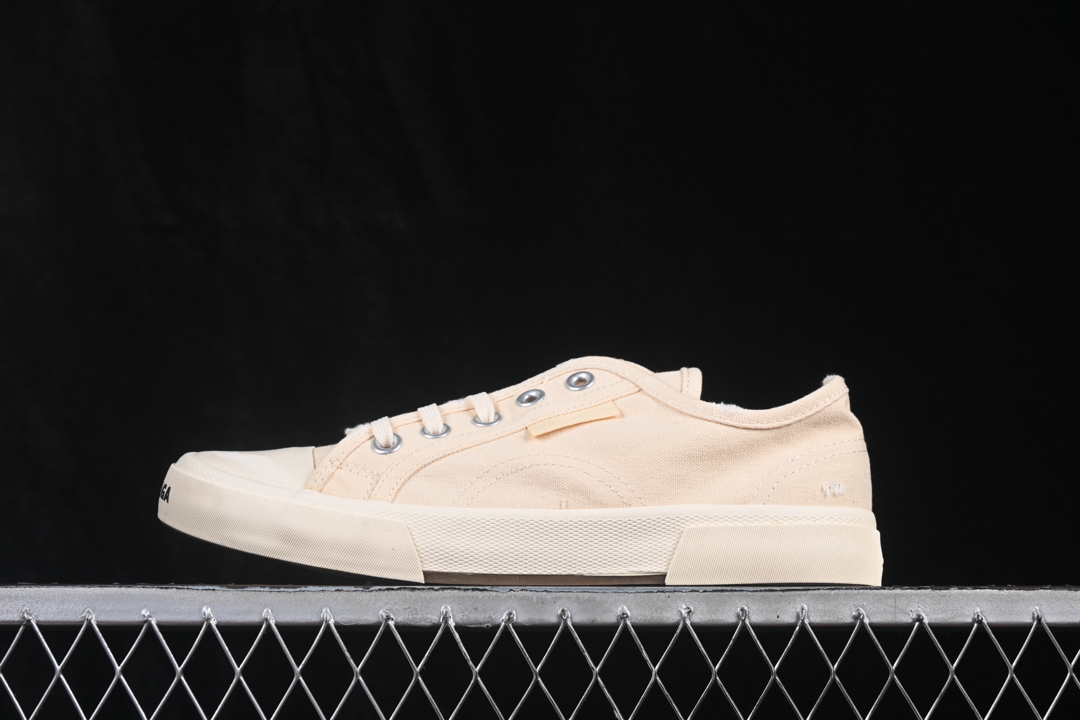 OK版 Balenciaga Paris Low 巴黎世家磨损做旧低帮系带时尚拖鞋 W3RC49091 尺码：35 36