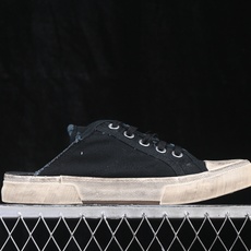 OK版 Balenciaga Paris Low 巴黎世家磨损做旧低帮系带时尚半拖 W3RC49092 尺码:35 36 OK版 Balenciaga Paris Low 巴黎世家磨损做旧低帮系带时尚半拖 W3RC49092 尺码:35 36