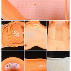 PK版 Loewe x On Cloudsolo 舒适贴合缓震透气跑步鞋 3MF Orange 尺码:36 37 37. PK版 Loewe x On Cloudsolo 舒适贴合缓震透气跑步鞋 3MF Orange 尺码:36 37 37.