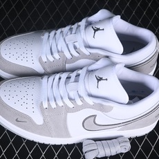 G版纯原 Air Jordan 1 Low AJ1 乔1刺绣白灰 低帮复古文化篮球鞋 IX3959-100 #市售最高品 G版纯原 Air Jordan 1 Low AJ1 乔1刺绣白灰 低帮复古文化篮球鞋 IX3959-100 #市售最高品