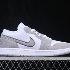 G版纯原 Air Jordan 1 Low AJ1 乔1刺绣白灰 低帮复古文化篮球鞋 IX3959-100 #市售最高品 G版纯原 Air Jordan 1 Low AJ1 乔1刺绣白灰 低帮复古文化篮球鞋 IX3959-100 #市售最高品