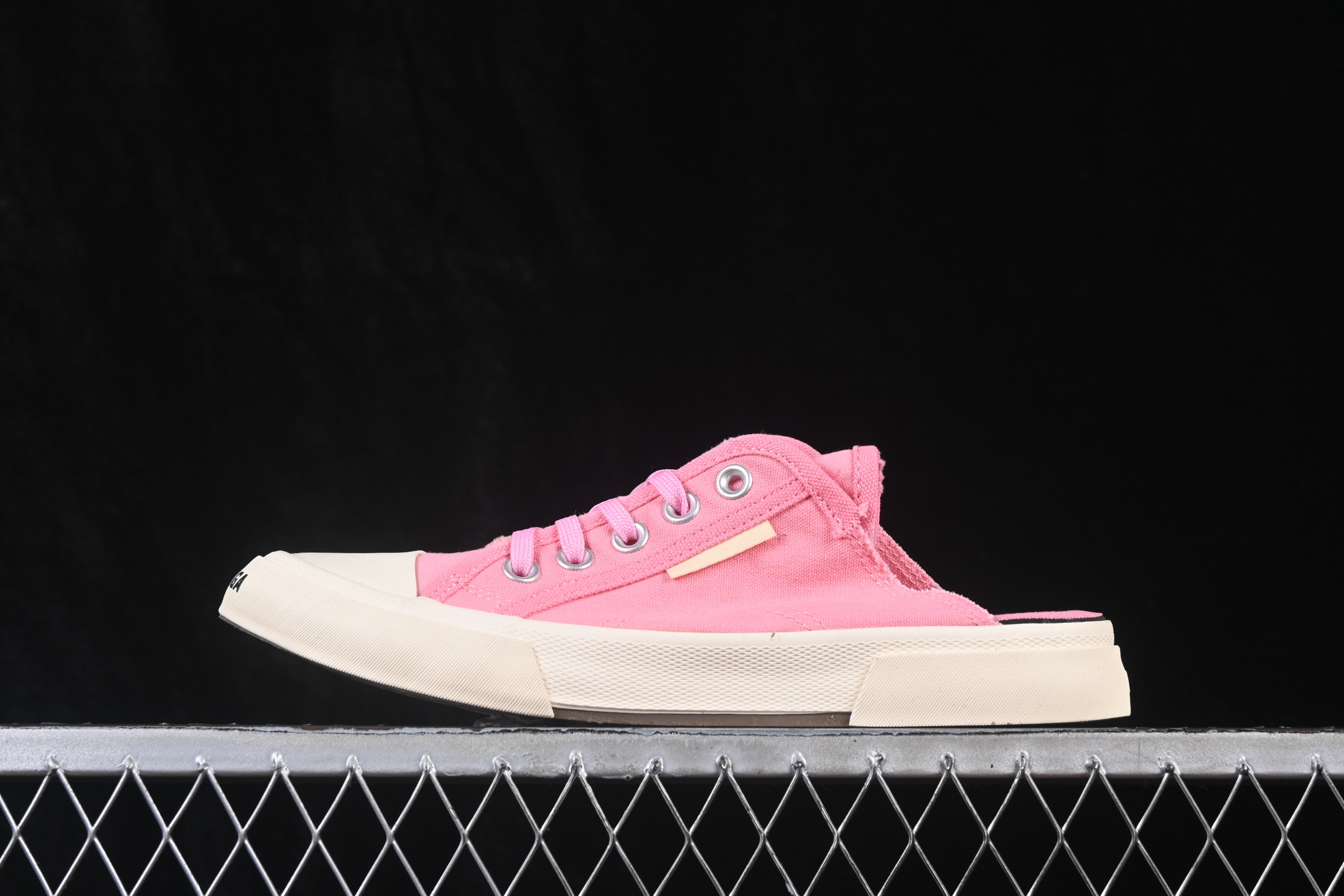 OK版 Balenciaga Paris Low 巴黎世家磨损做旧低帮系带时尚半拖 W3RC35590 尺码：35 36
