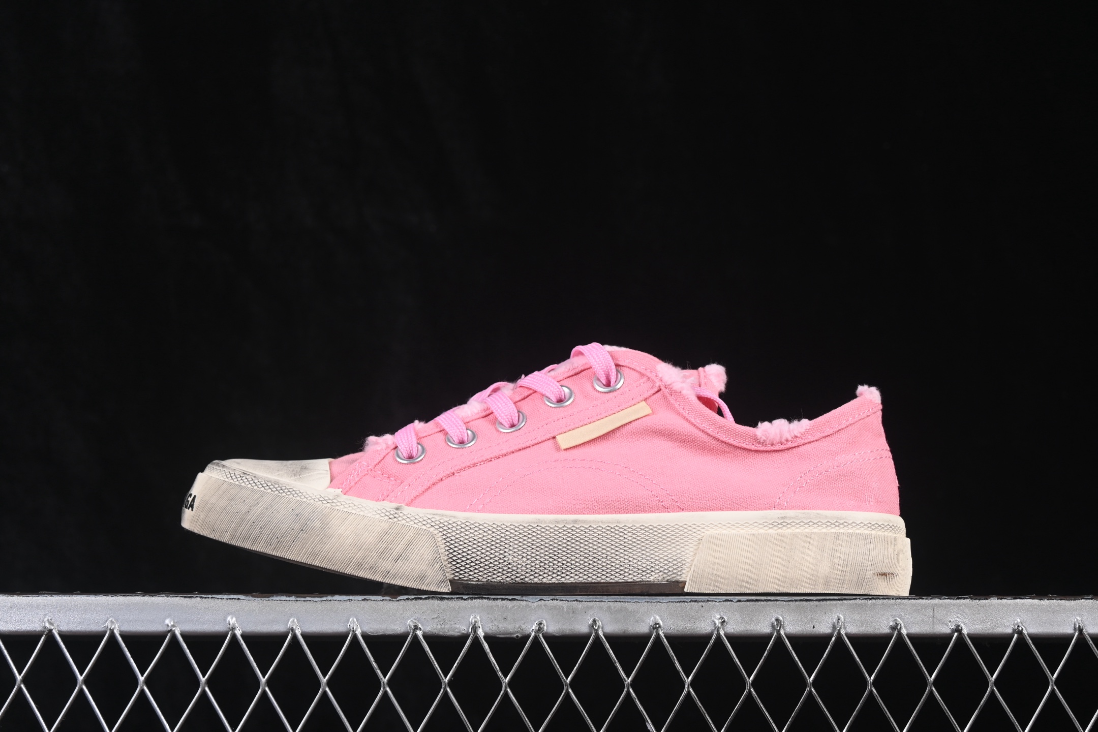 OK版 Balenciaga Paris Low 巴黎世家磨损做旧低帮系带时尚板鞋 W3RC35591 尺码：35 36
