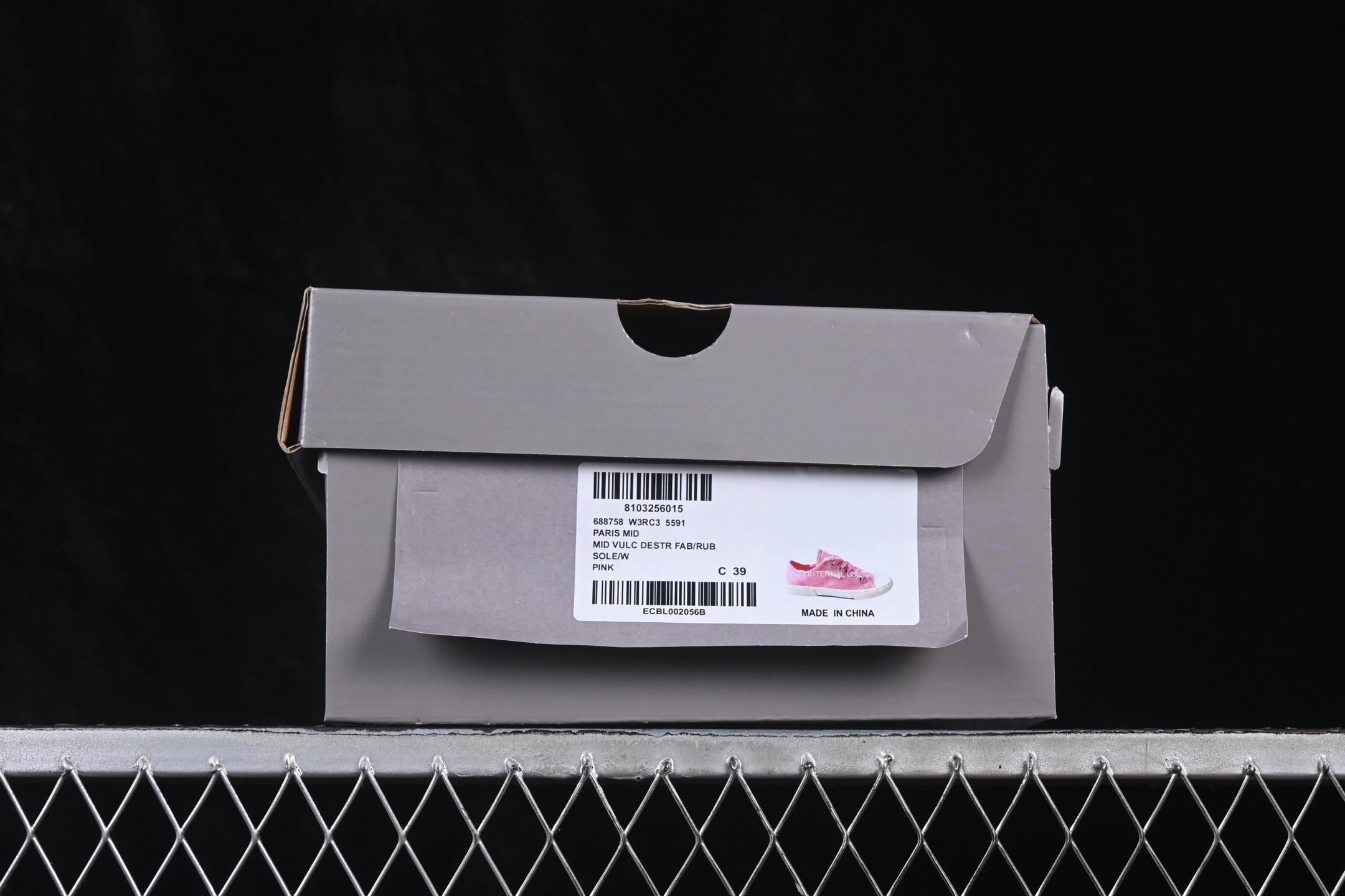 OK版 Balenciaga Paris Low 巴黎世家磨损做旧低帮系带时尚板鞋 W3RC35591 尺码：35 36