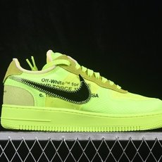 纯原 Off White x Nike Air Force 1 Low OW 联名透明黄 AO4606-700 #进口原 纯原 Off White x Nike Air Force 1 Low OW 联名透明黄 AO4606-700 #进口原