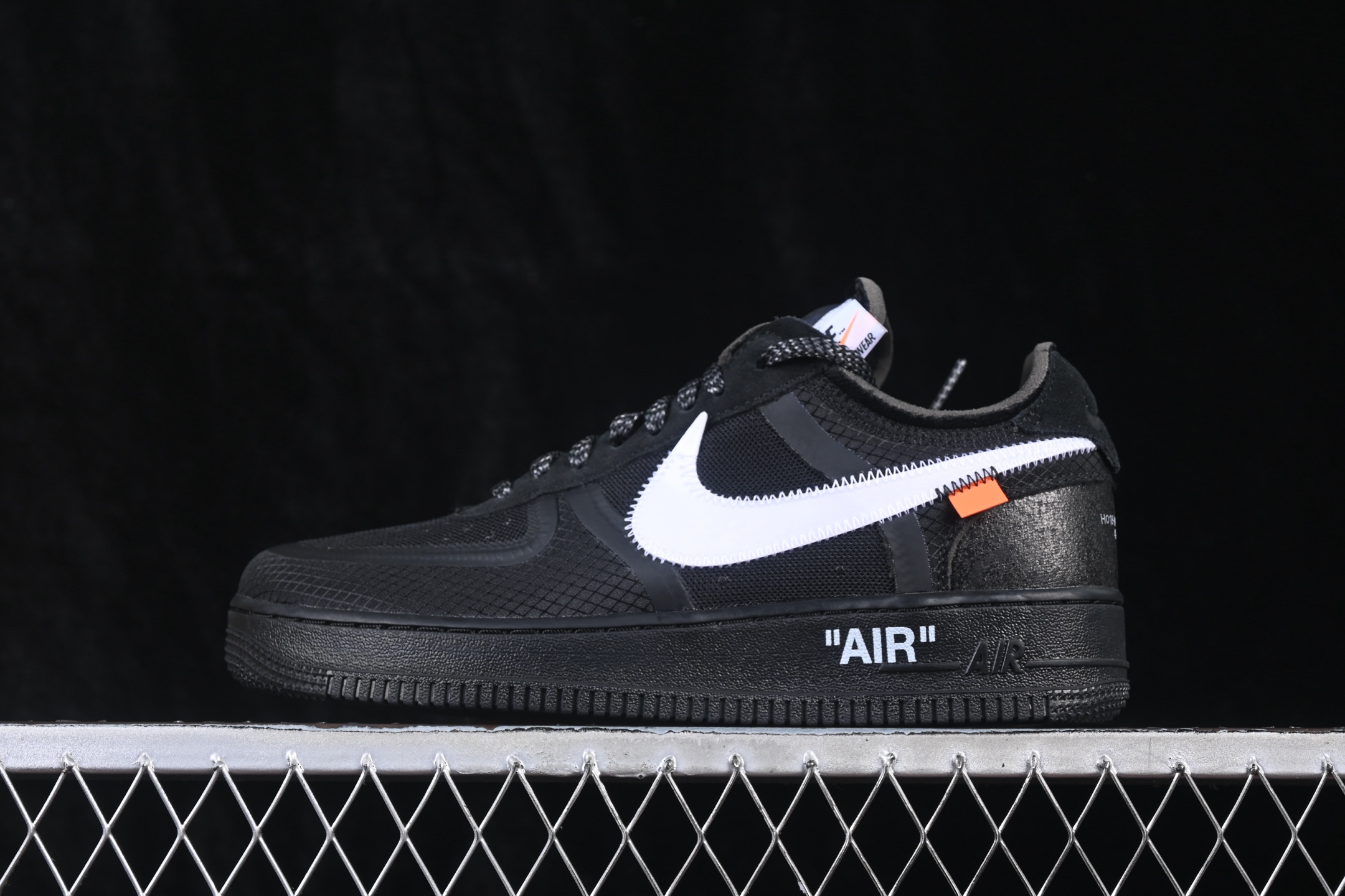 纯原 Off White x Nike Air Force 1 Low OW 联名透明黑 AO4606-001 #进口原