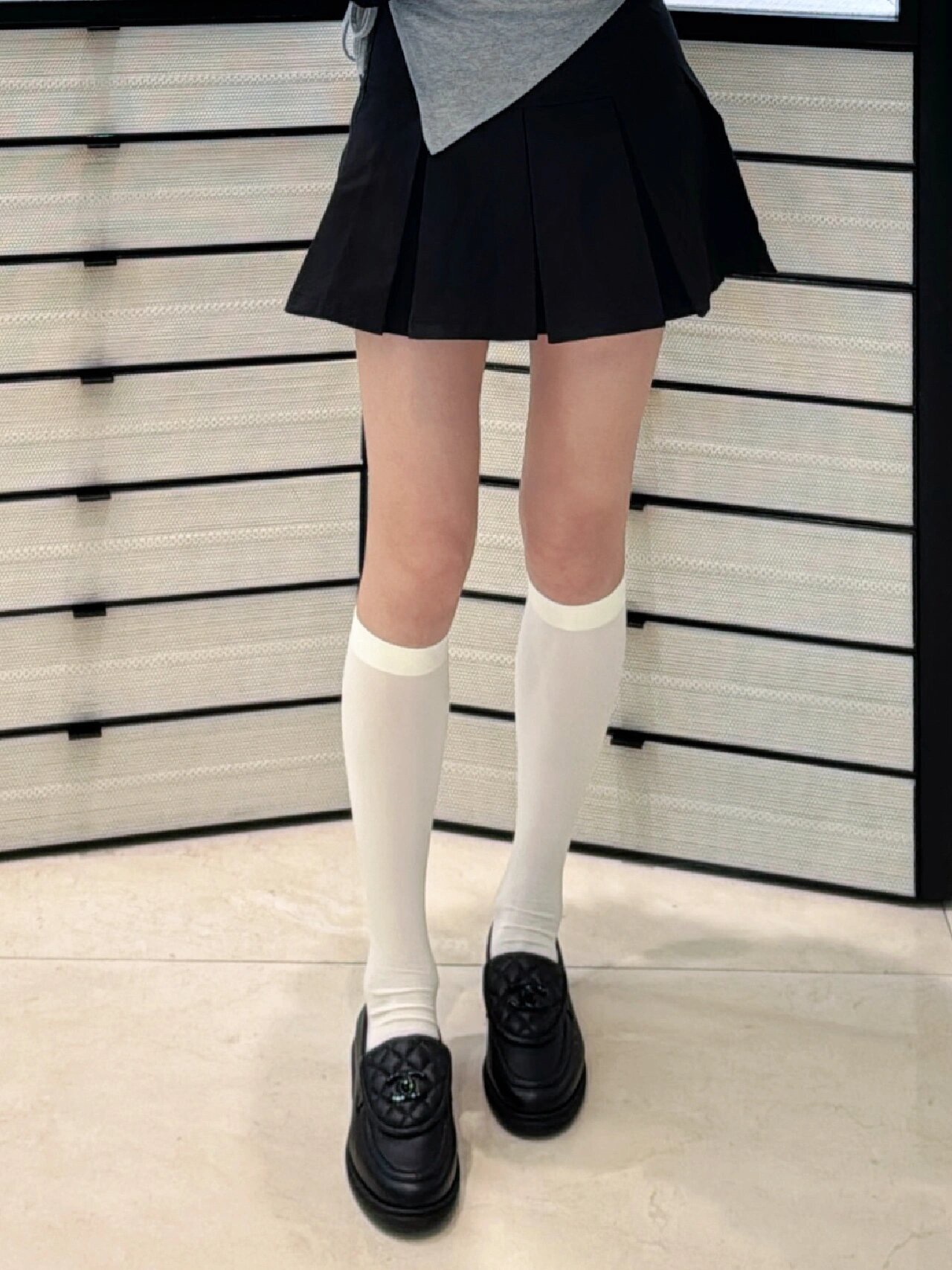 NO:234099,Black buckle is really cool~ Diamond lambskin~ retro and beautiful, loafers, loafers, sheepskin19860909黑扣真的酷～菱格纹小羊皮～复古又好看,乐福鞋,loafers,sheepskin,Women's Shoes