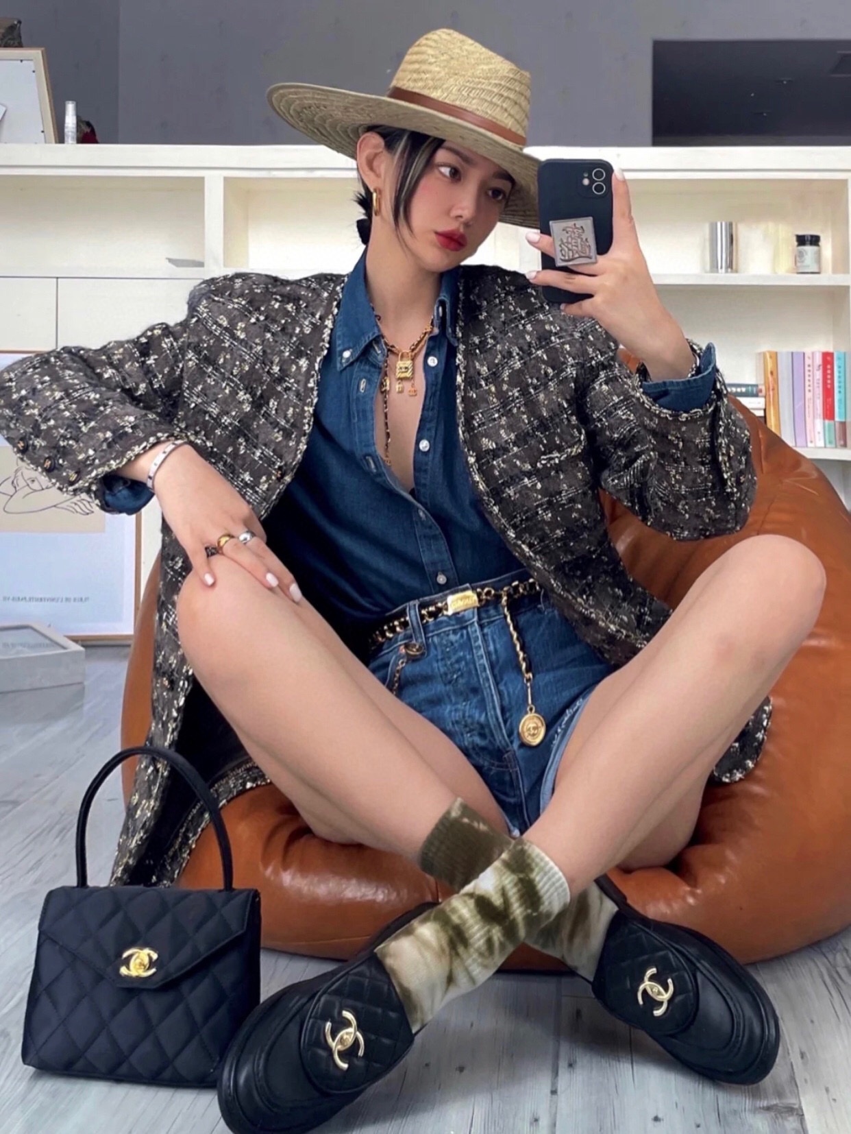 NO:234091,Xiaohongshu is super popular and has been popular!  Many internet celebrity bloggers recommend loafers, loafers19860909小红书超火一直热度不减！超多网红明星博主上脚推荐,乐福鞋,loafers,Women's Shoes