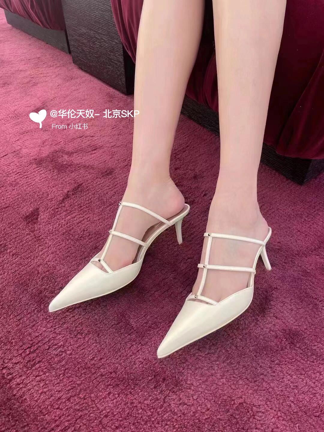 NO:250488,Little feminine, long legs, very elegant semi-drag!  !  ,high heels19860909小女人味十足 拉长腿型 很气质的半拖！！,高跟鞋,high heels,Women's Shoes