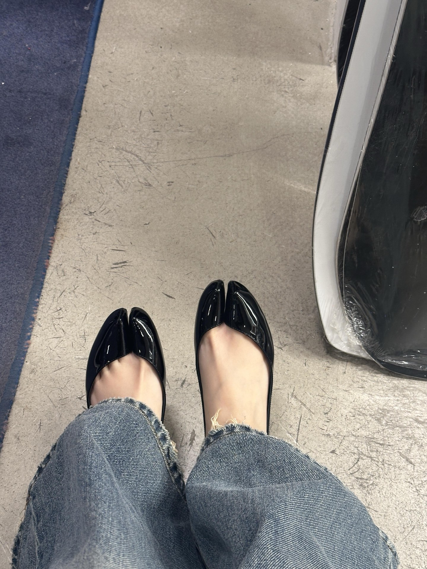 NO:263587,Beautiful~ Black special high-end feel, single shoes19860909美疯了～ 黑色特别的高级感,单鞋,Women's Shoes