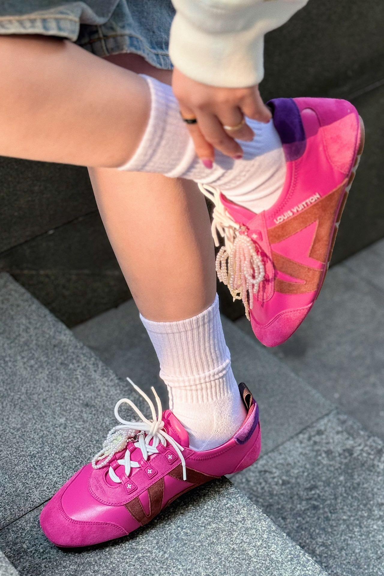 NO:512250,This pair of love rose red ~ so beautiful, casual shoes/sports shoes, sneakers19860909大爱玫红色这双～太好看了,休闲鞋/运动鞋,sneakers,Women's Shoes