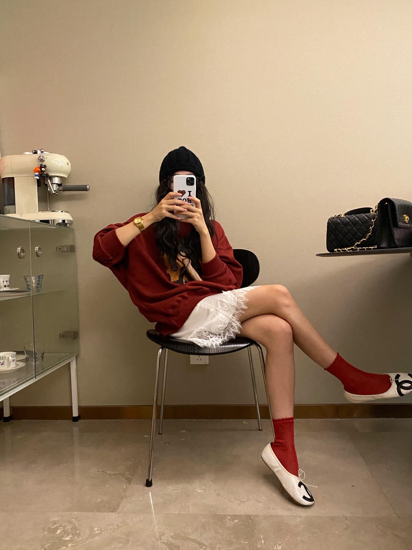 NO:819311,Pair it with wide-leg pants, jeans, or a skirt. It’s very casual. It’s really great when paired with socks!  A different sense of fashion~, single shoes, skirts, jeans, socks19860909搭配阔腿裤 牛仔裤 配裙子 都很随性 搭配袜子穿真的好绝啊！不一样的时髦感～,单鞋,skirts,jeans,socks,Women's Shoes
