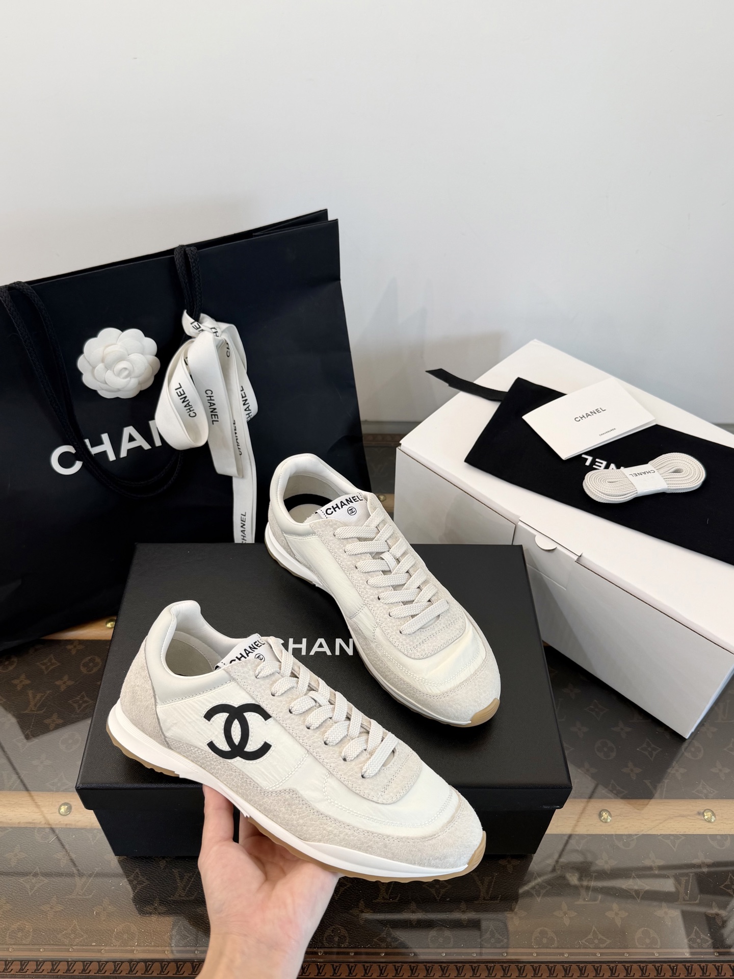 CHANEL カジュアルスニーカー ヴィンテージで上品な雰囲気～デイリー通勤にも合わせやすい -トップクオリティ