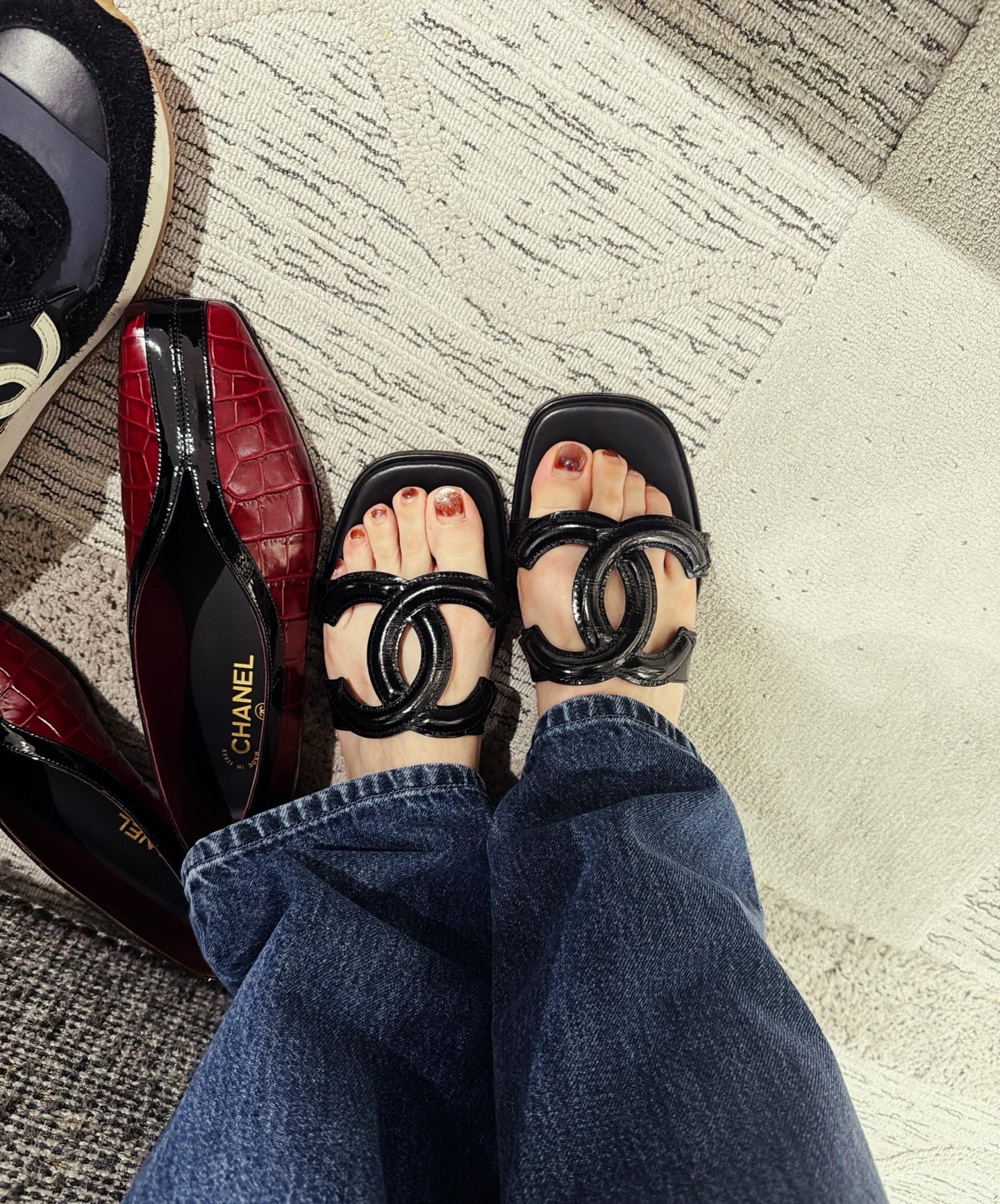 NO:815948,Slip on_ Go out casually ~ Look good with whatever you wear, slippers, slippers19860909一脚蹬_随性出门～随便怎么搭都好好看,拖鞋,slippers,Women's Shoes