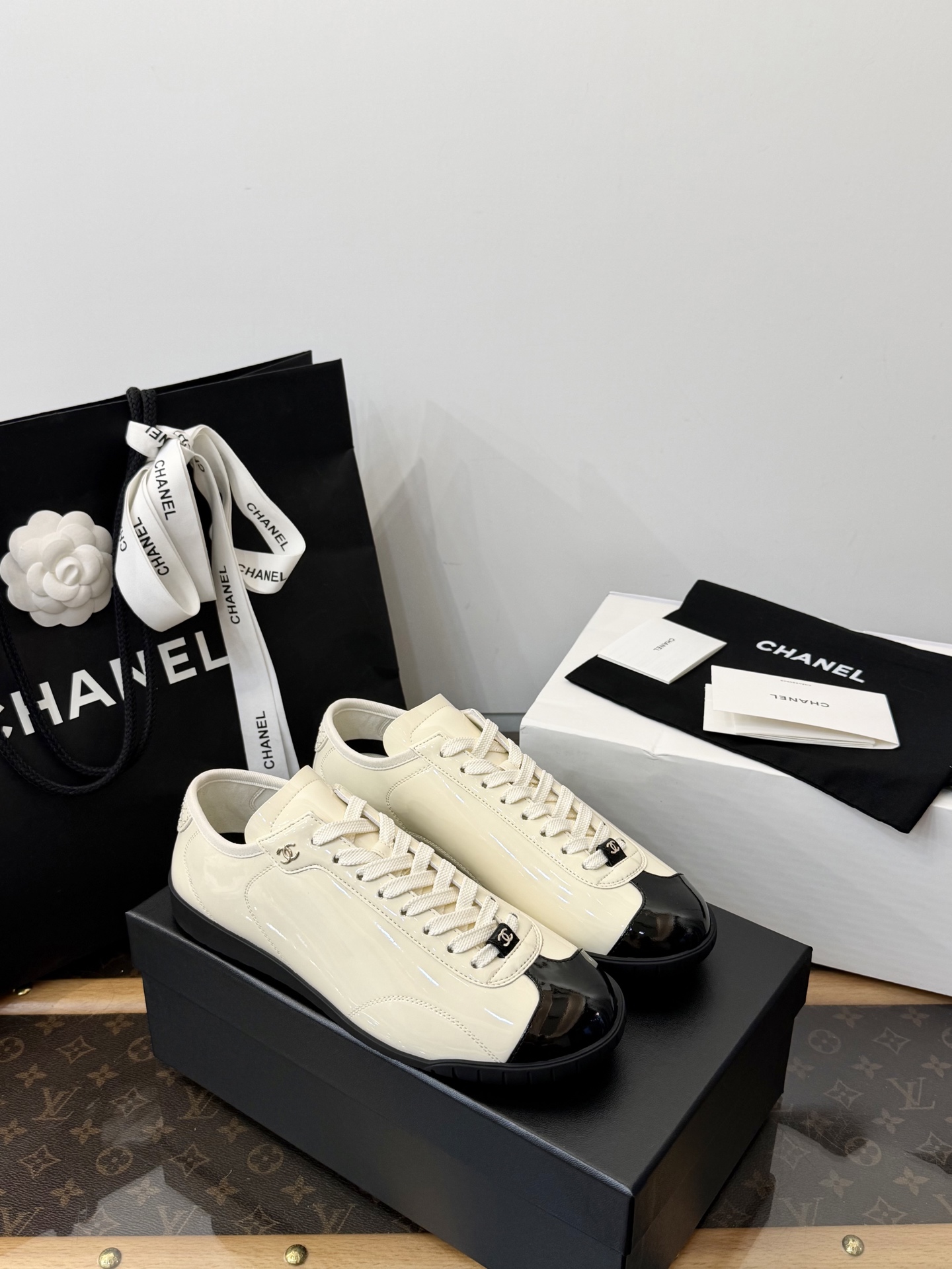 CHANEL カジュアルスニーカー ヴィンテージで上品な雰囲気～デイリー通勤にも合わせやすい -トップクオリティ