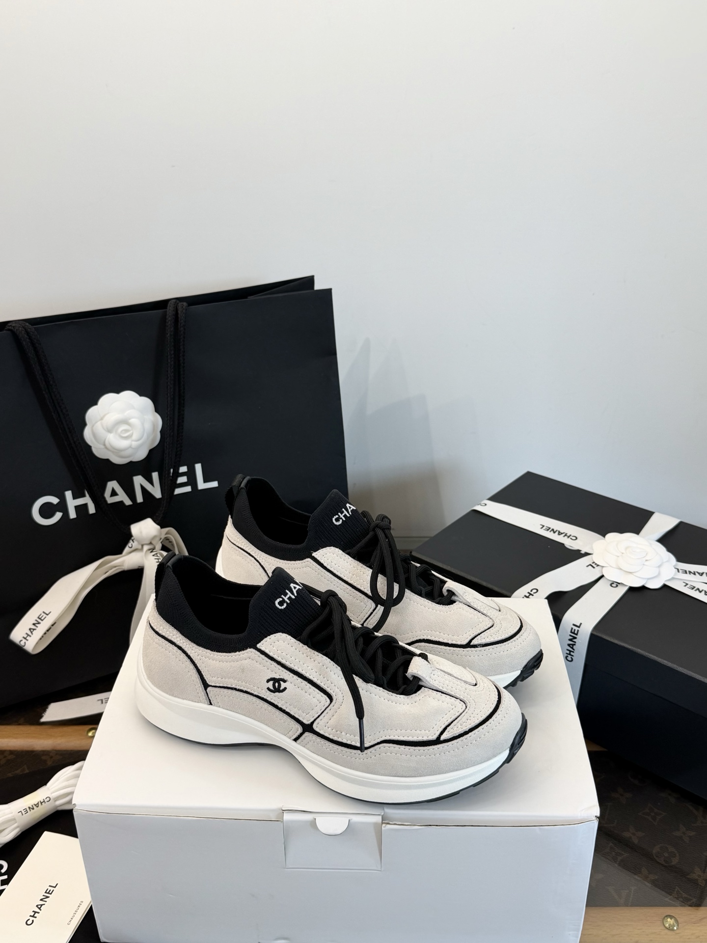 CHANEL カジュアルスニーカー ヴィンテージで上品な雰囲気～デイリー通勤にも合わせやすい - トップクオリティ