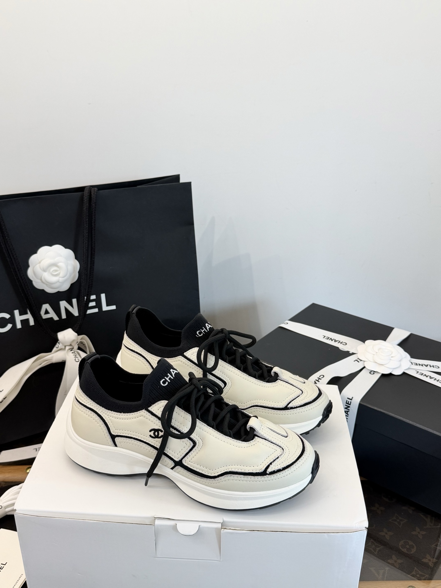 CHANEL カジュアルスニーカー ヴィンテージで上品な雰囲気～デイリー通勤にも合わせやすい -トップクオリティ