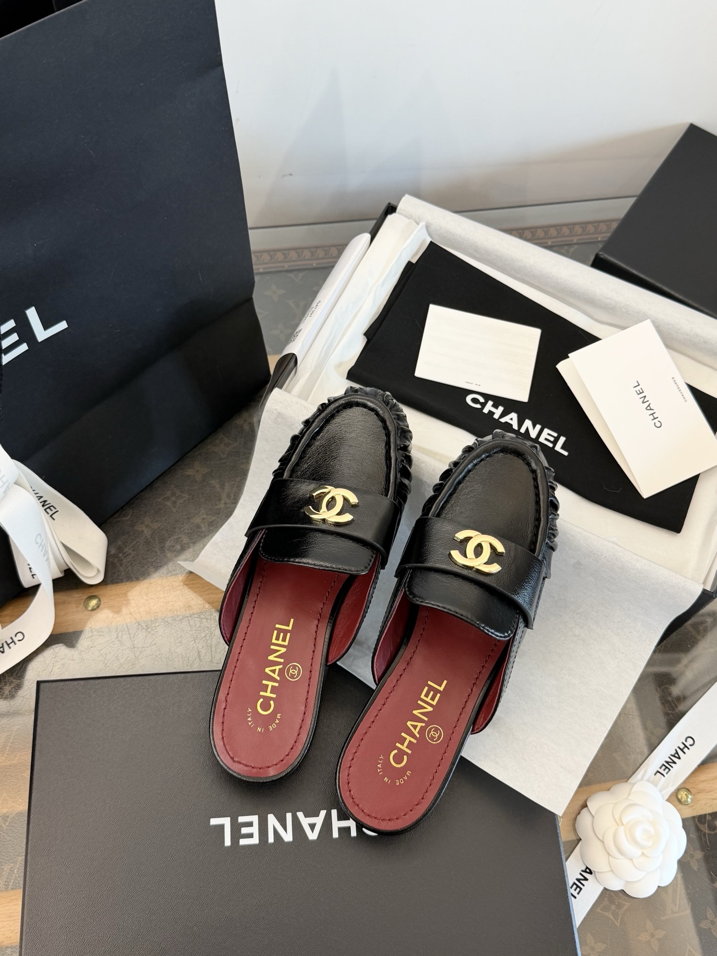 Chanel Mules