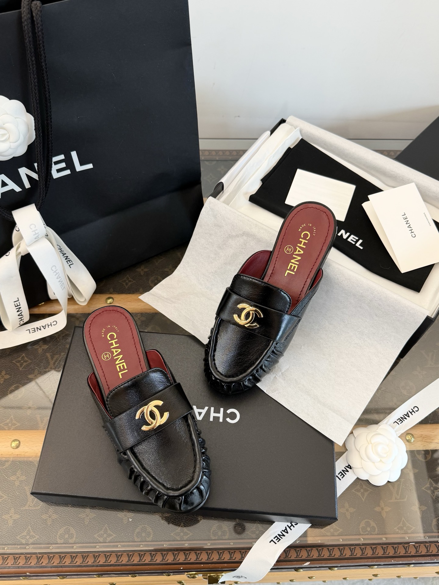 Chanel Mules