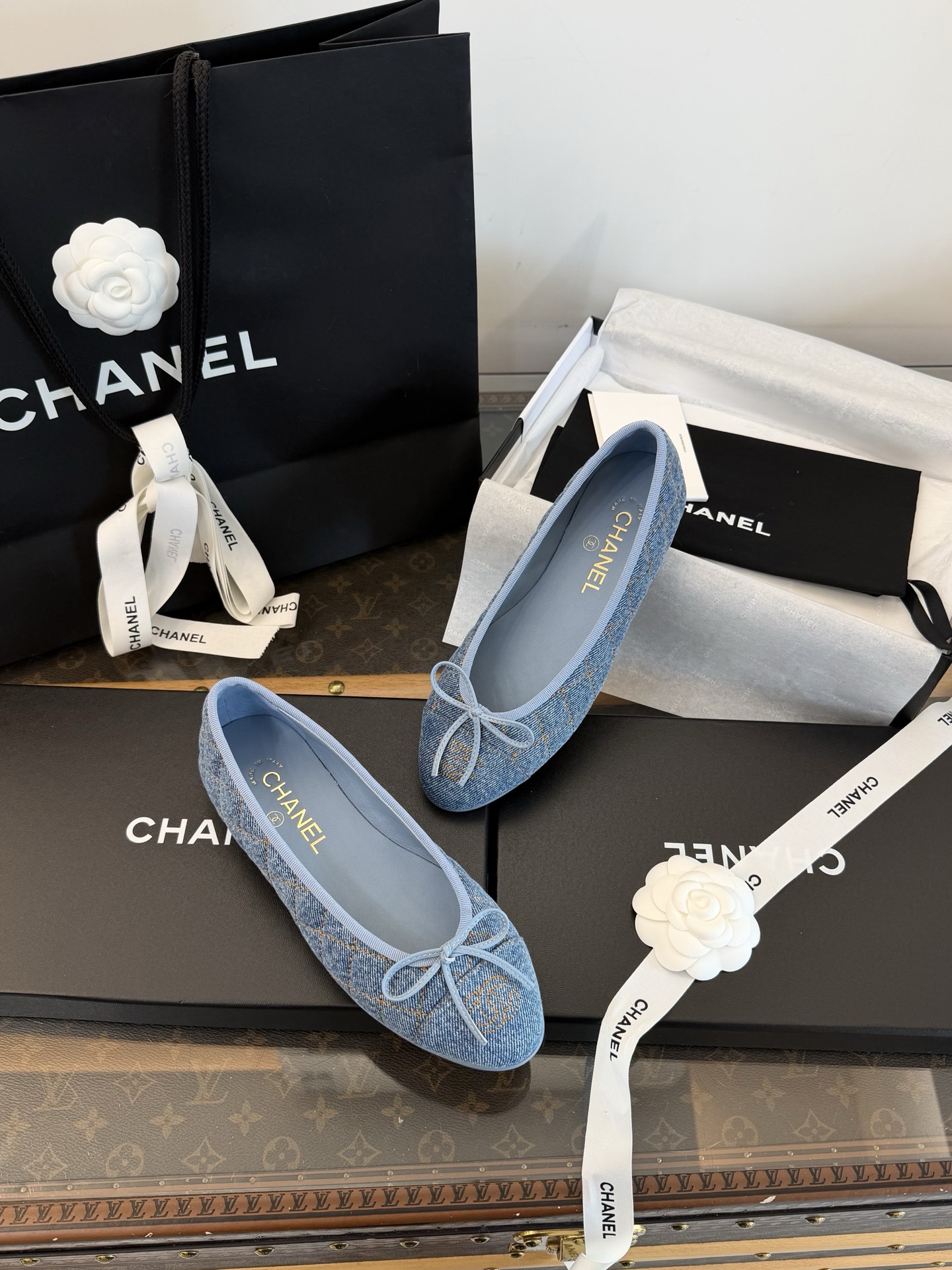 CHANEL Lente/Zomer Mary Jane vintage elegant uitstraling～dagelijks woon-werkverkeer veelzijdig - topkwaliteit