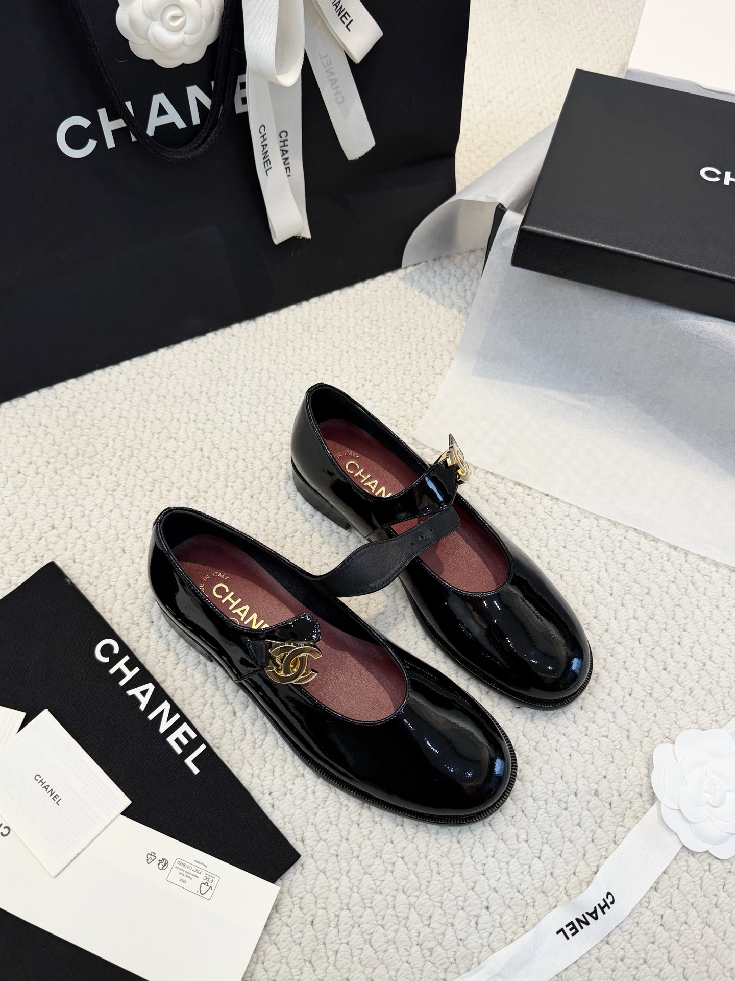 CHANEL Lente/Zomer Mary Jane vintage en elegant, stralend van uitstraling～veelzijdig voor dagelijks woon-werkverkeer - topkwaliteit