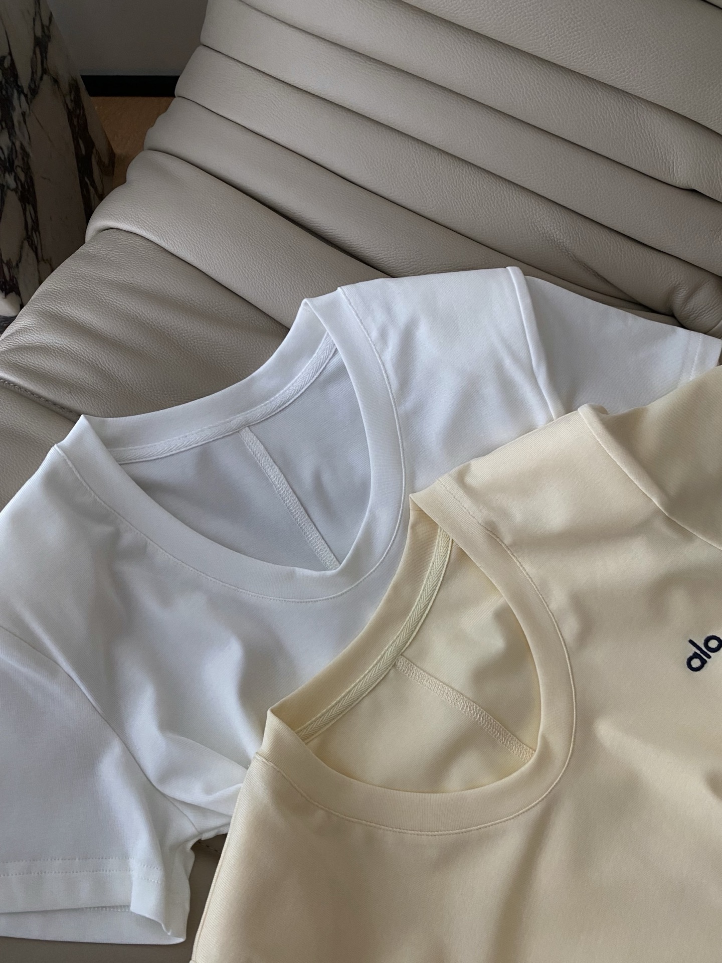 Women's U-Neck Cotton T-Shirt - Casual, Basic, and Versatile Summer Top 5 i1747041796735 2333 0 3