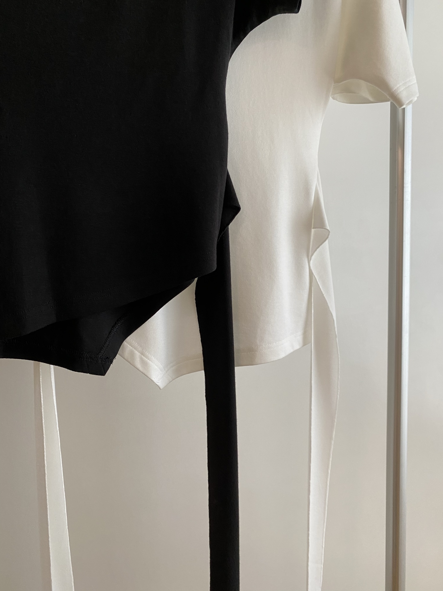 Stylish Women's Cotton One-Shoulder Tie T-Shirt - Comfortable & Trendy 6 i1747301405847 8069 0 4