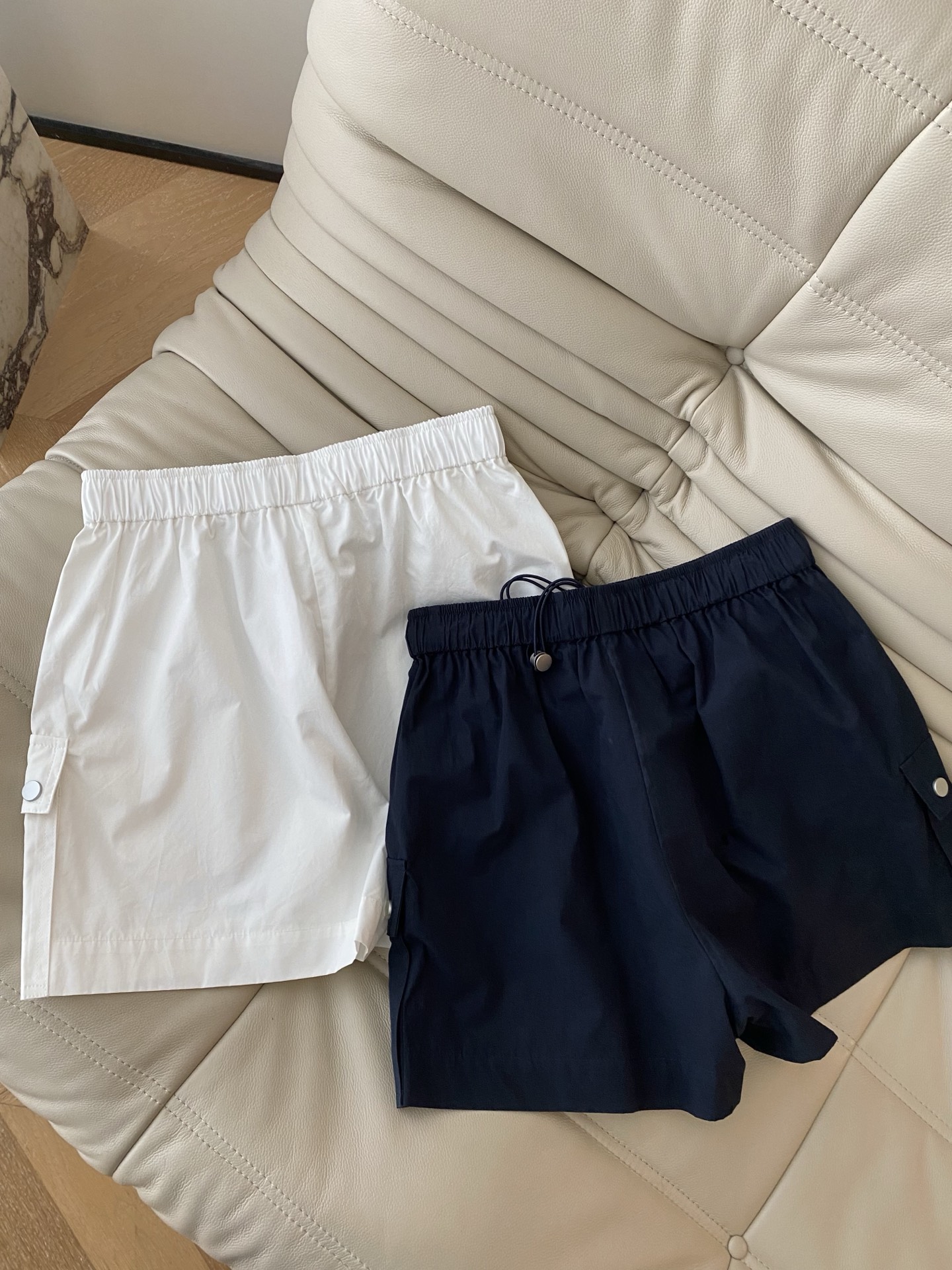 High Waist Elastic Drawstring Design Casual Shorts, Women's Summer Fashion 8 i1747903006823 8351 0 6