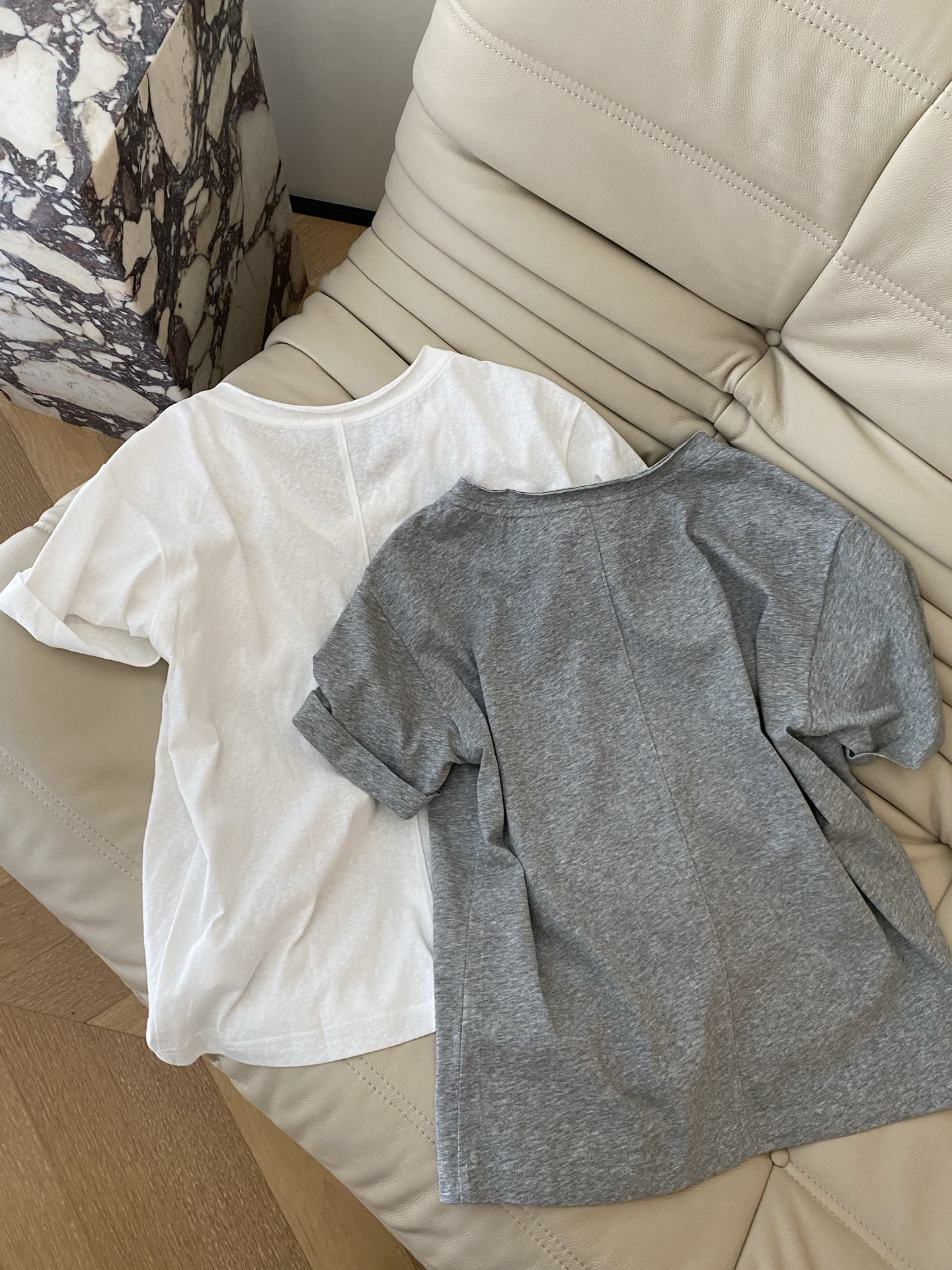 Embroidered V-Neck Cotton Blend T-Shirt - Relaxed Fit, Stylish and Comfy 6 i1749553025450 7666 0 4