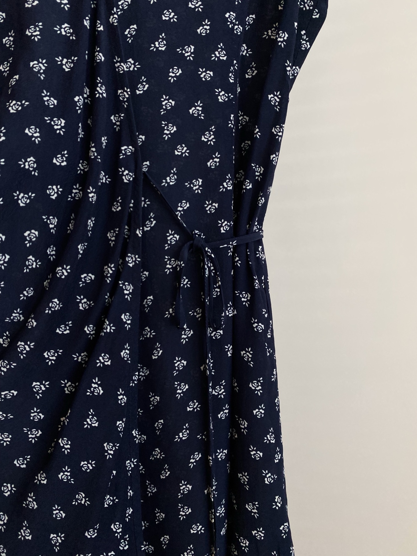 Floral Print Wrap Mini Dress - Short Sleeve, Tie Waist, Summer Style 4 i1749983900203 7995 0 2