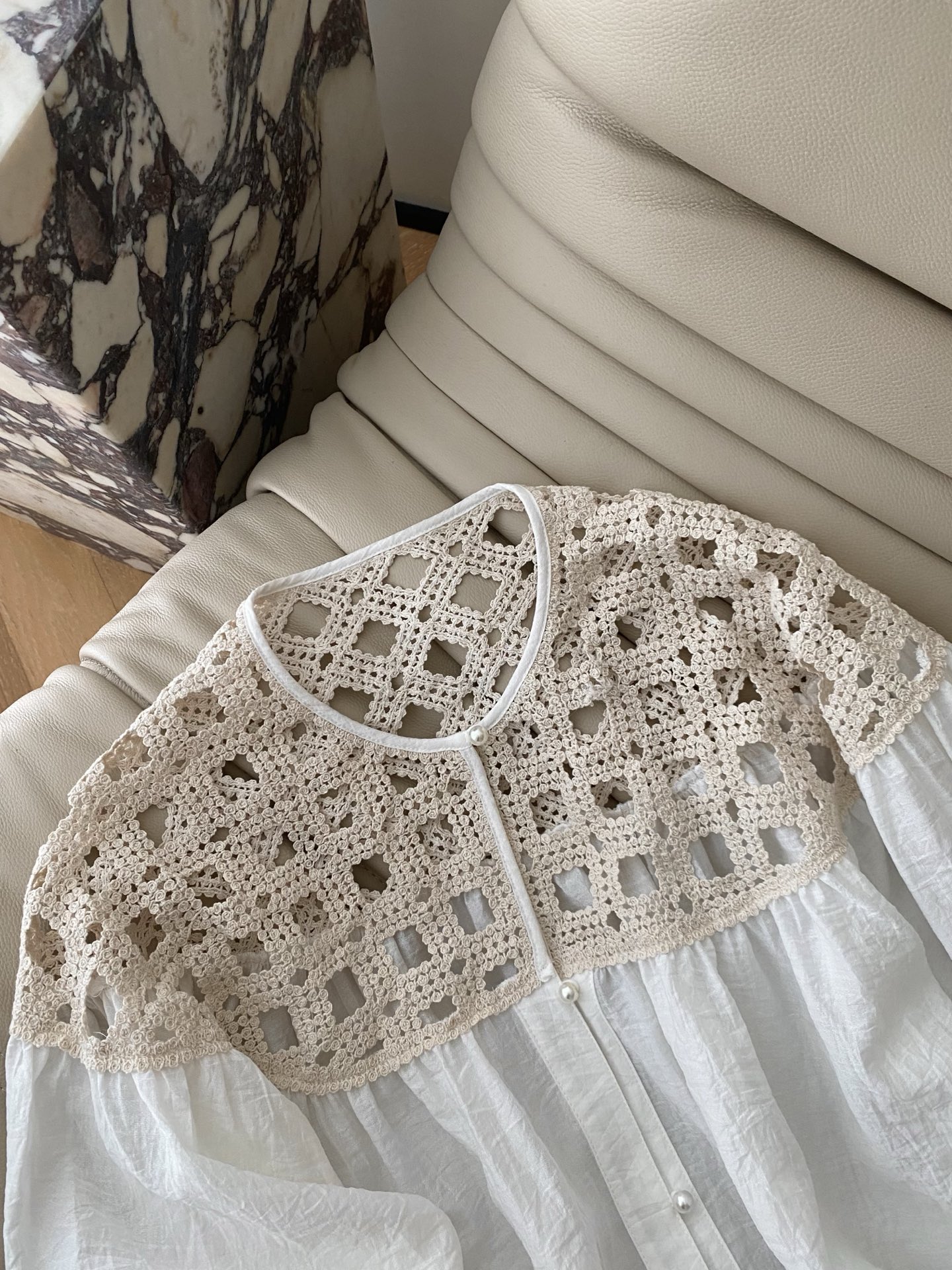 Elegant Floral Lace Top - Breathable & Stylish Spring/Summer Blouse 3 i1751187374783 6225 0 1