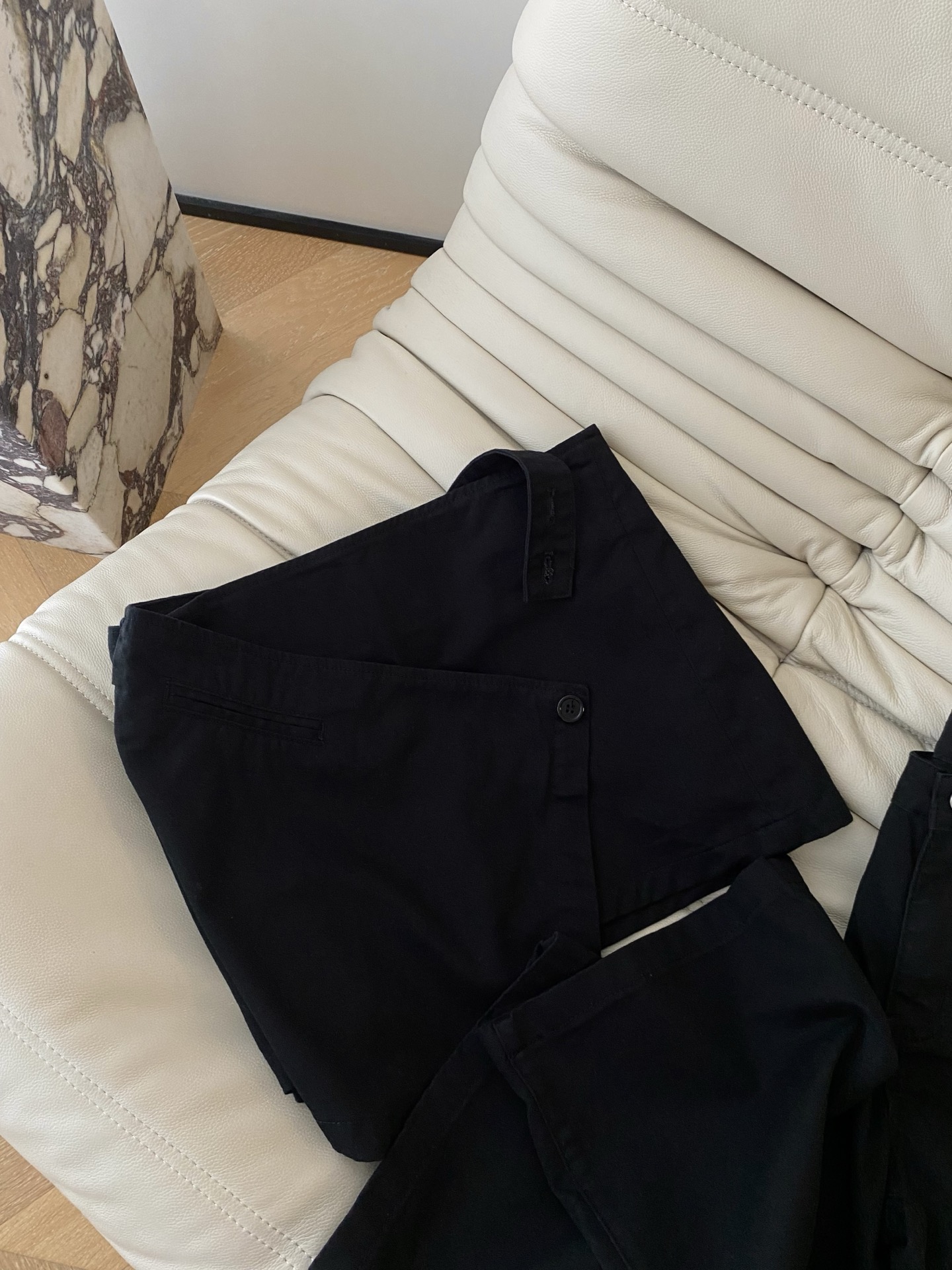 High Waist Flare Jeans Two-Piece Set with Layered Detail - Slim Fit 3 i1755315783951 5819 0 1